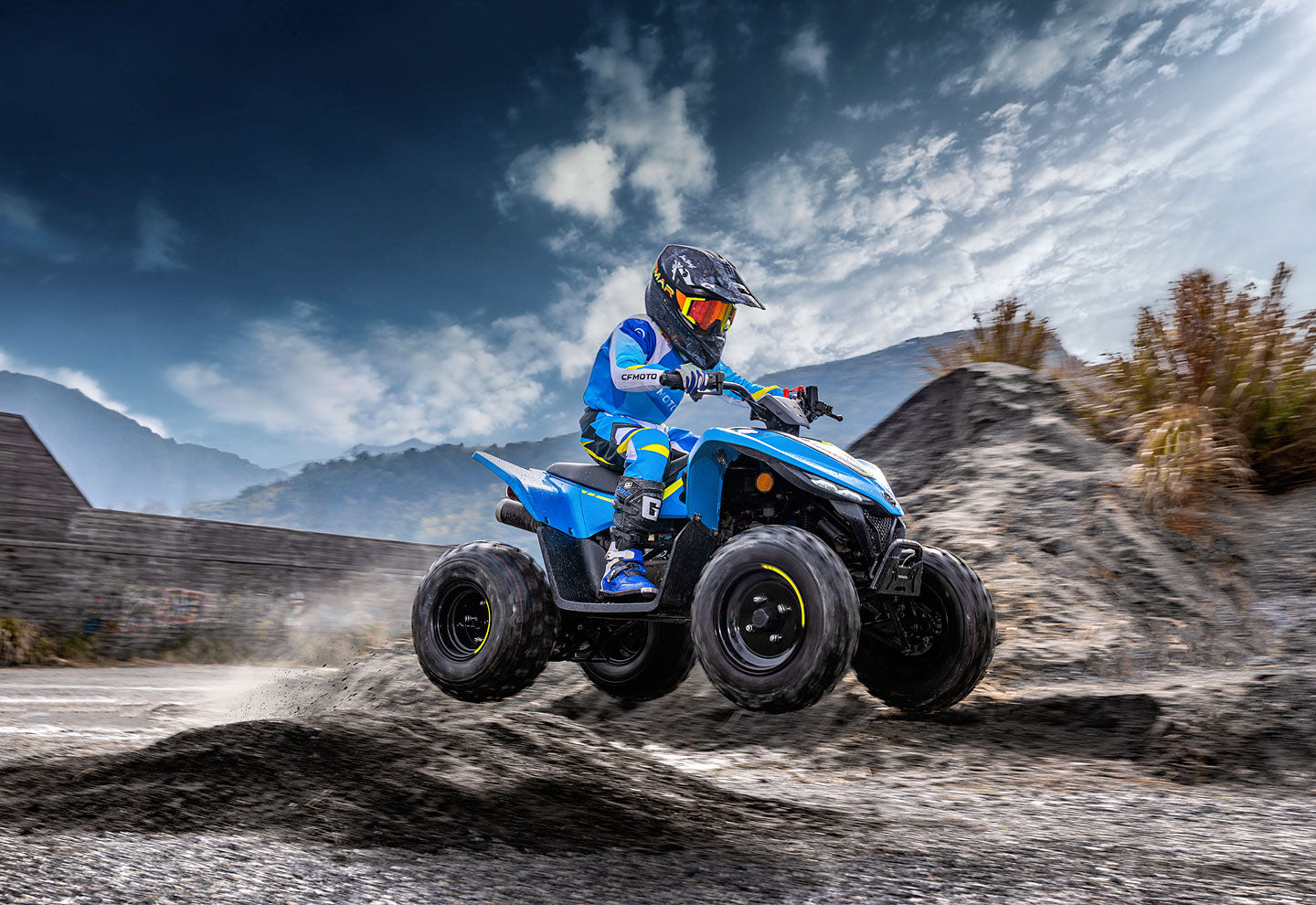 CFMOTO CFORCE 110: Xe ATV An Toàn và Thú Vị Cho Tuổi 10+ - MÔTÔ ĐỊA HÌNH
