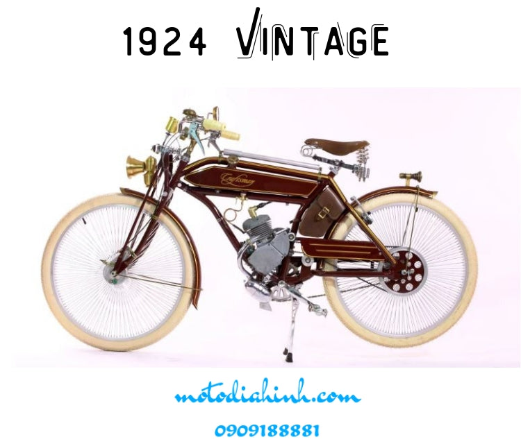 Xe đạp máy cổ điển Craftsman 1924 - MÔTÔ ĐỊA HÌNH